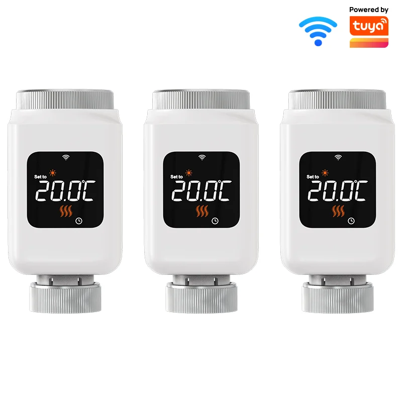 Tuya Smart WiFi thermostatische radiatorkraan TRV programmeerbare APP externe temperatuurregelaar verwarming met Alexa Google Home