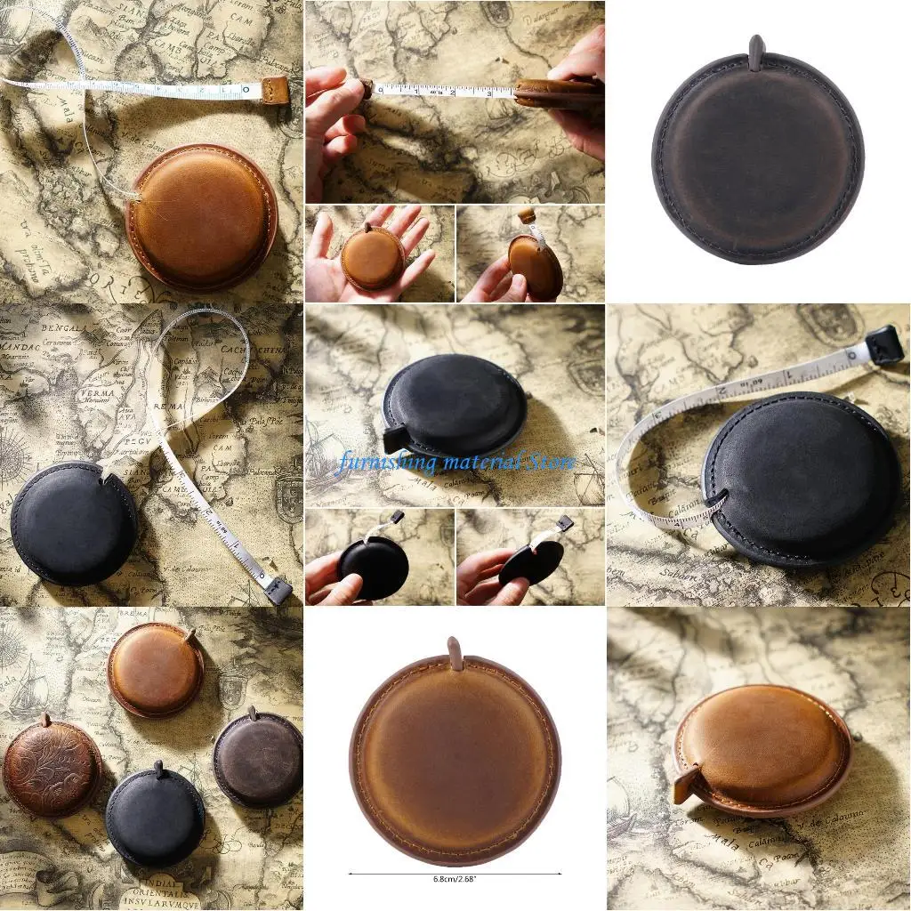 

Y5GD Soft Ruler Tape Measure Retractable Ruler Sewing Tape Measure Small Measuring Tape used for Body Cloth Fabric Tailor