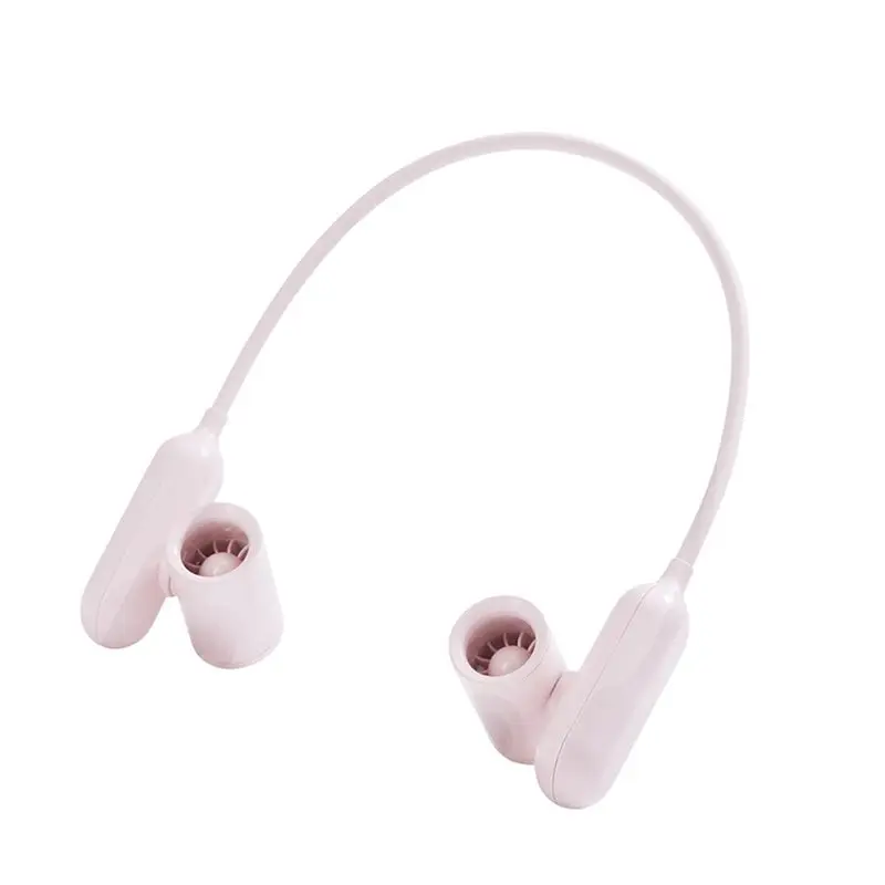 

Портативный мини-вентилятор PORK-Neck, розовый, высокоскоростной, ручной, электрический