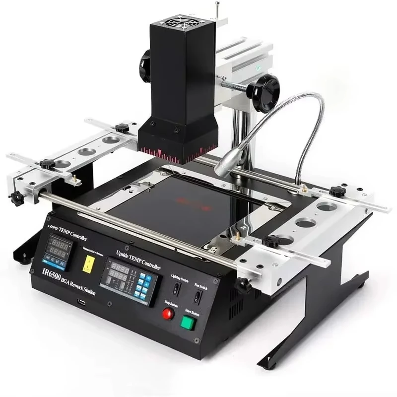 

IR6500 BGA Rework Station Chip desoldering and soldering reballing machine