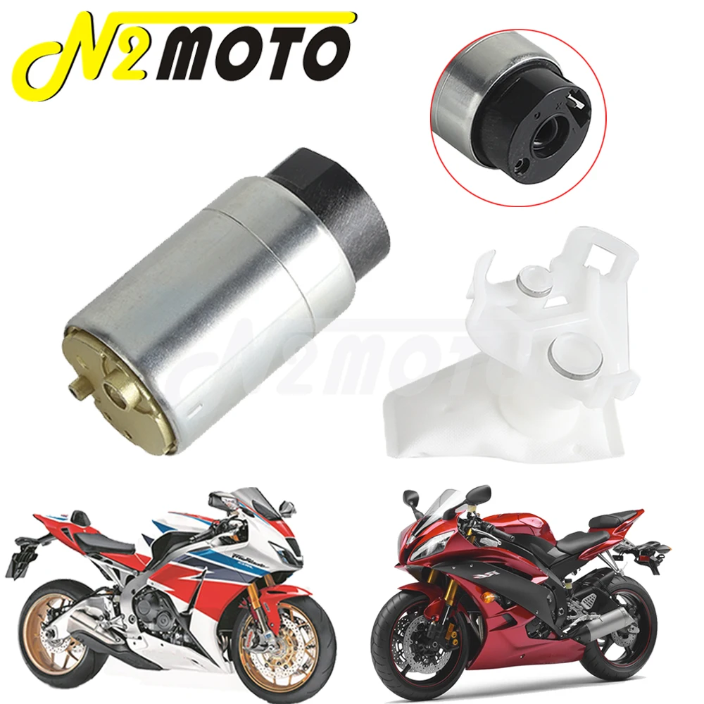 

Фильтр топливного насоса 5UX-13907-00 12 В в сборе для Yamaha FZ1-N FZ1-NA FZ1-S FZ1 FAZER YZF R6 XJR1300 MT01 Honda CBR600RR