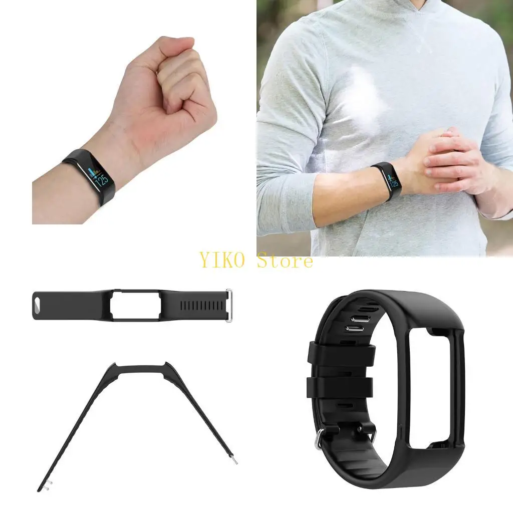 K32C Quick Release Support Support Accessories Silicone Bristand Bracelet для A360 A370 мягкие ремни