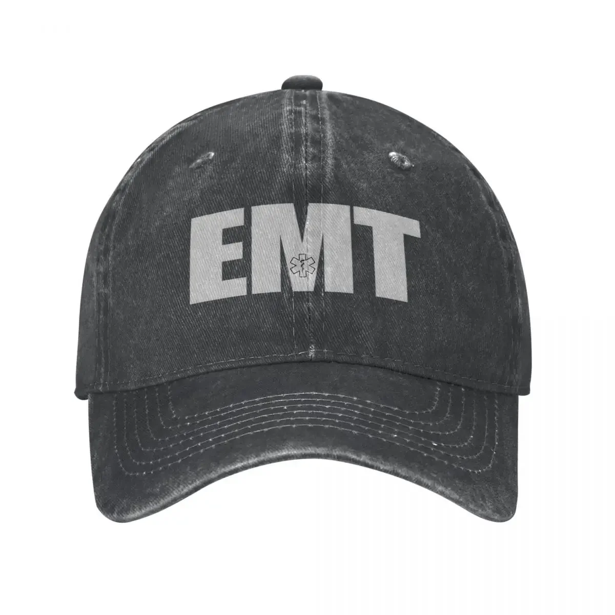 Emergency Medical Technician Emt Baseball Caps Casual Distressed Washed Snapback Cap Unisex Activities Adjustable Caps Hat