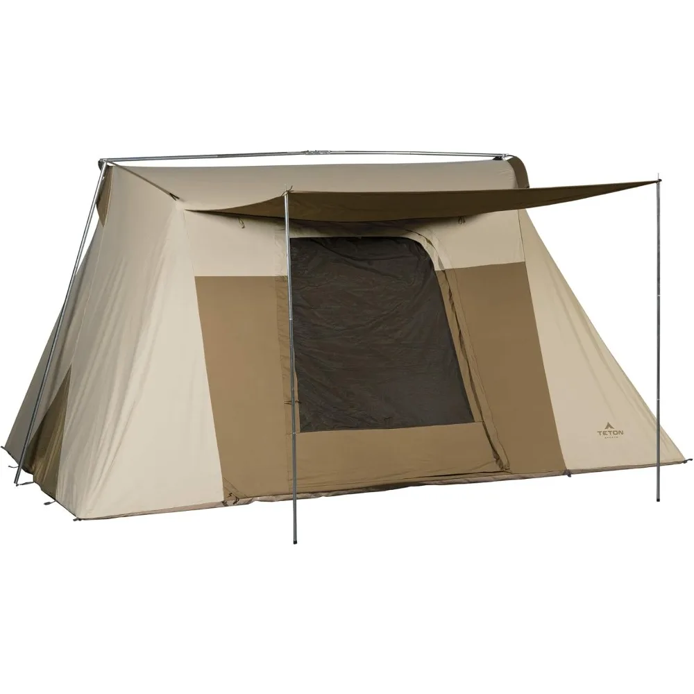 

Sports Canvas Tents, Tent for Family Camping in All Seasons, The Right Shelter for Your Base Camp, Waterproof