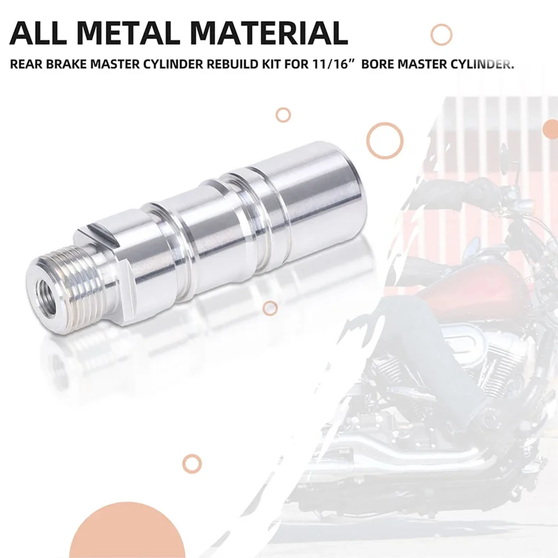 【Price Drop !!】For -Davidson Softail FXR 1987-00 Dyna 1991-17 42382-87 Motorcycle Rear Brake Master Cylinder Rebuild Kit 1