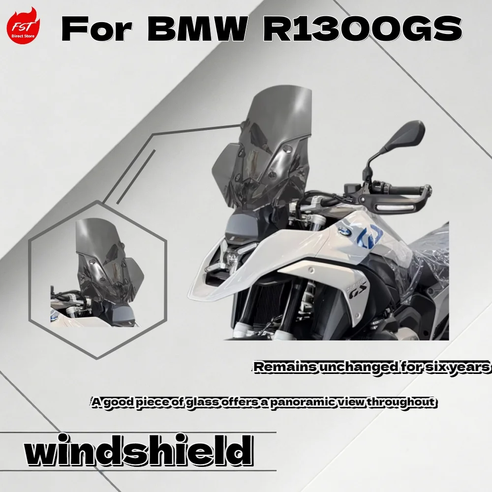 

For BMW R1300GS Wind Deflector Modified Heightened And Widened Windshield for Enhanced Riding Experience