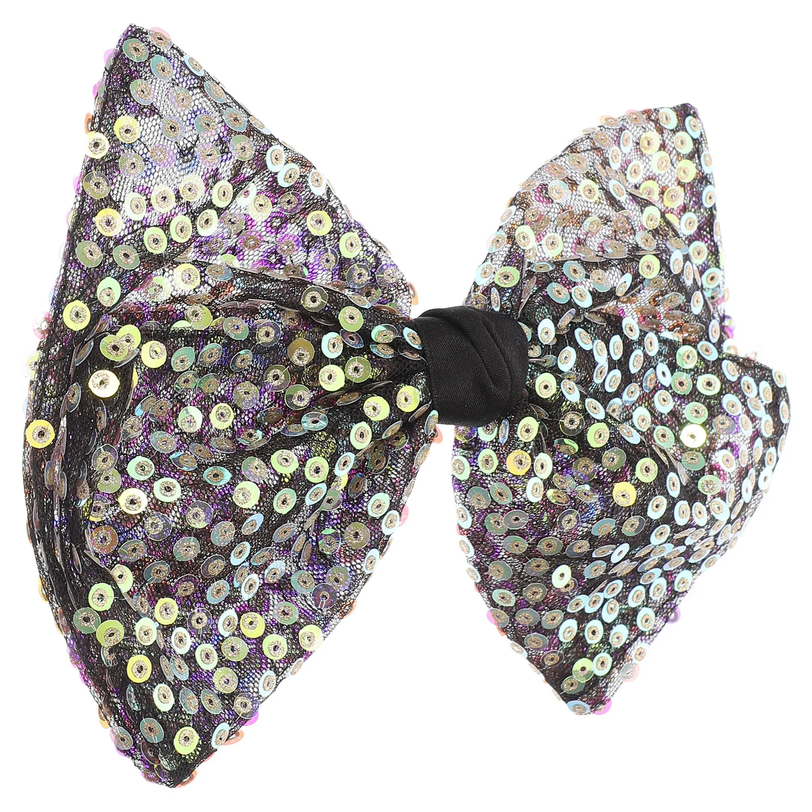 

Заколки для волос с бантиком-бабочкой и блестками, большие аксессуары для волос для девочек, женщин, детей, день рождения, свадьба, выпускной, блестящие банты
