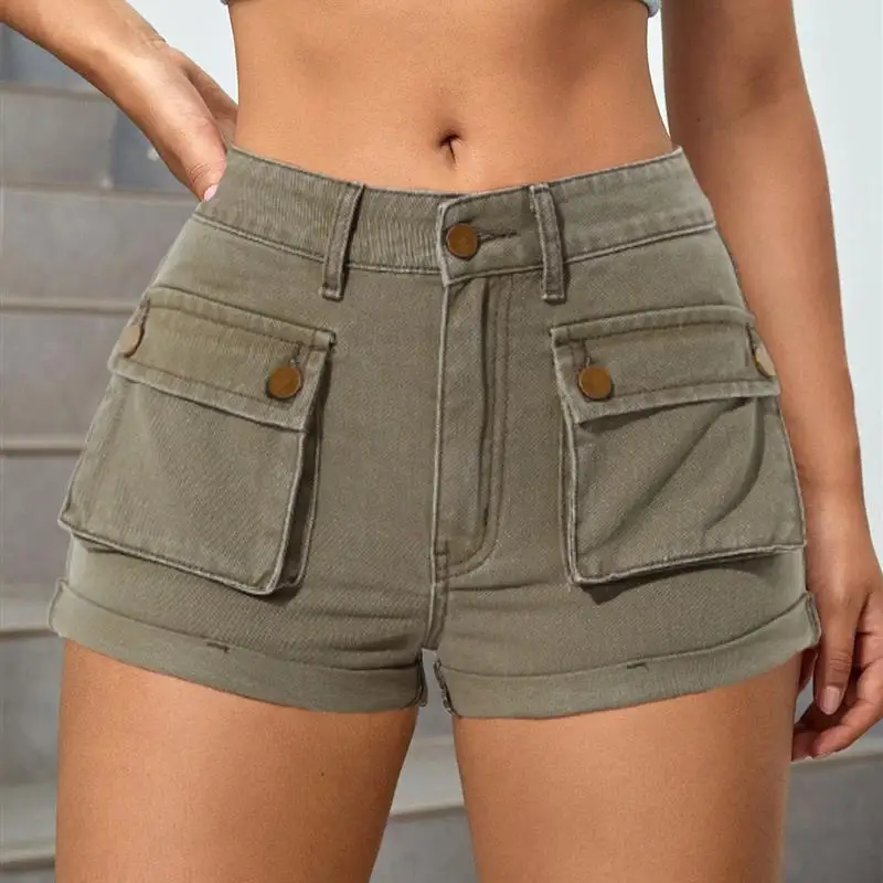

High Waist Non-Elastic Women's Jeans orts PD0827#ebaywi Trans-Oceanic Faion Classic Straight Leg ort Pants