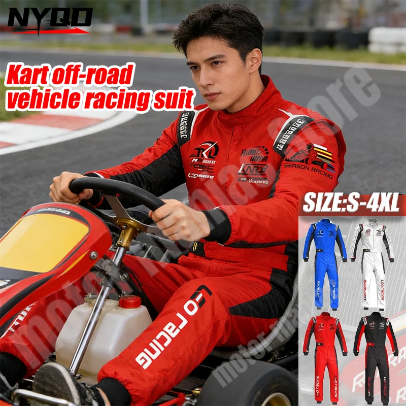 

Four Seasons Beach Bike Kart Off Road Bike UTV Rally Couple One Piece Racing Suit Waterproof and Breathable