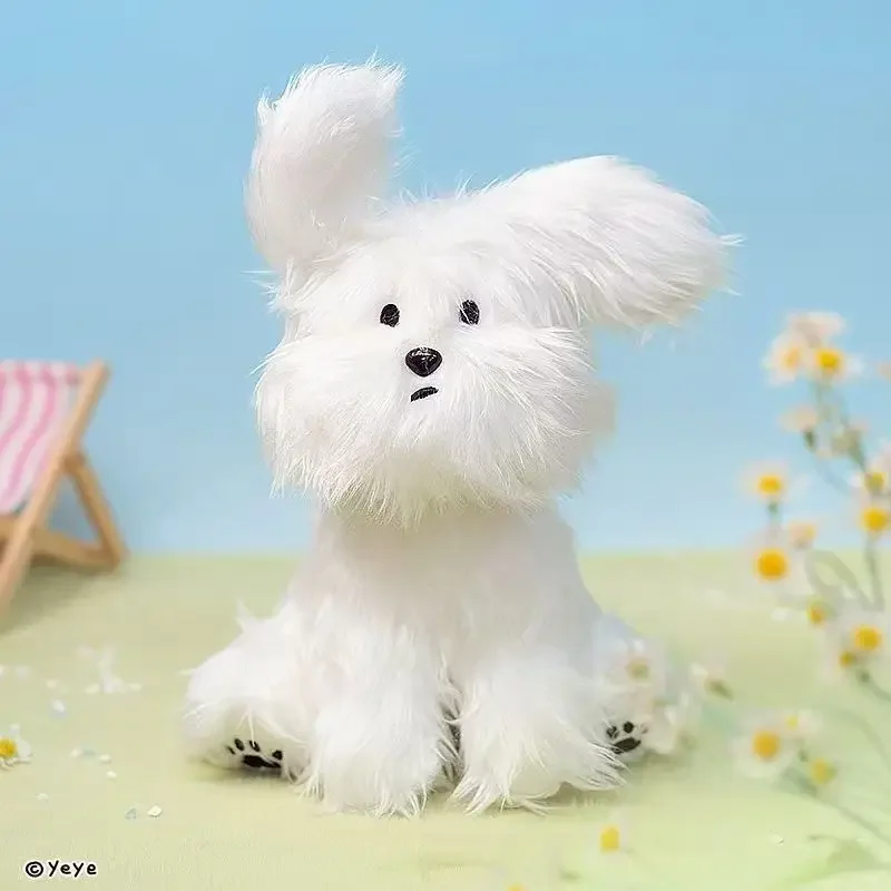 25/35 CM Kawaii Cucciolo di Capelli Lunghi Peluche Simpatico Cartone Animato Morbido Peluche Cane Bambola Cuscino Giocattolo Per Bambini Regalo Di Compleanno