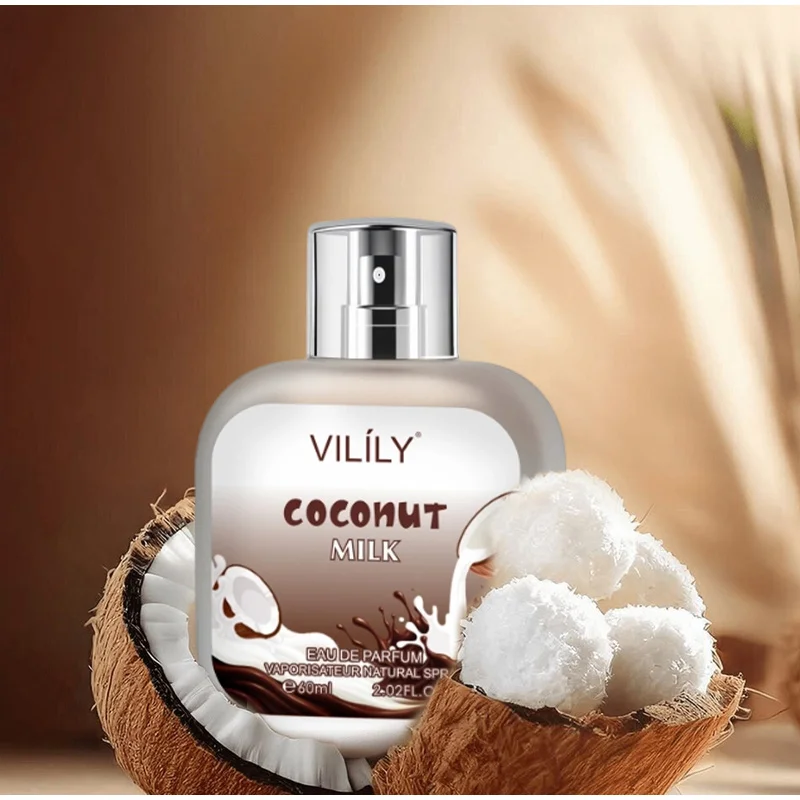 60 مللي شوكولاتة كابتشينو أو دي بارفروم للنساء عطر يدوم طويلاً ماركة جوز الهند قهوة فاخرة خشبية عطر طبيعي رذاذ