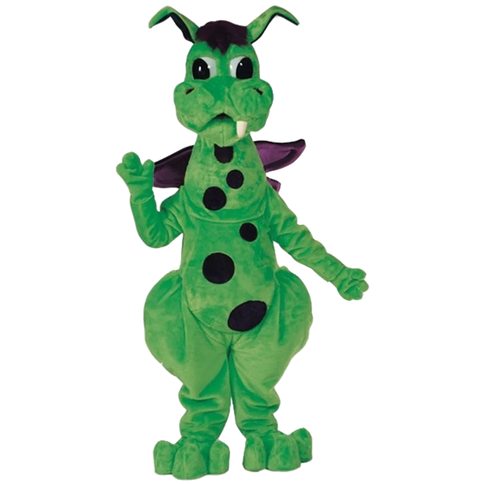 

Fang The Dragon Mascot Costume Cartoon Character Mascotte Outfit Suit Fancy Dress Party Carnival Cosply Costume SW757