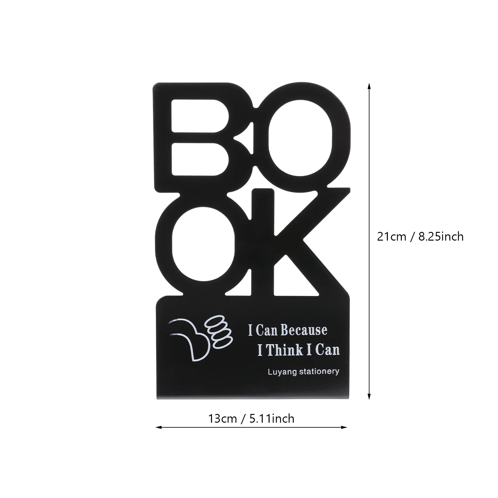 1 زوج رسالة الحديد الدفتين حامل الكتب الإبداعية للمنزل مكتب عمل الرف المنظم رسالة غلاف الدفتين الرفوف #4