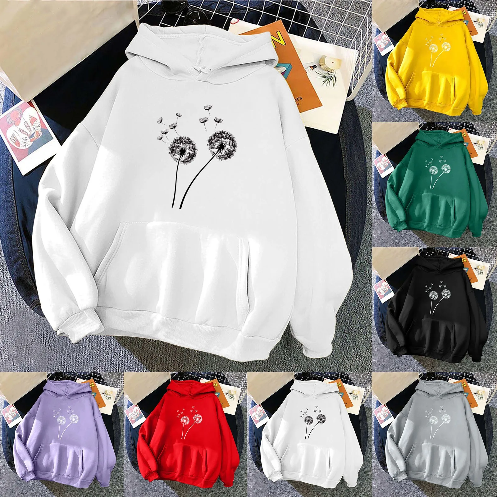 

Lightweight Hoodie For Women Aesthetic Graphic Hoodies Harajuku Style Sweatshirt Unisex Autumn And Winter Casual Pullover