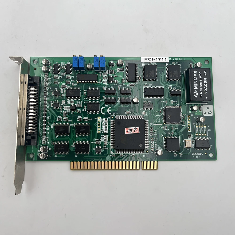 Industrial Control Card For Advantech PCI-1711 REV B1 01-1