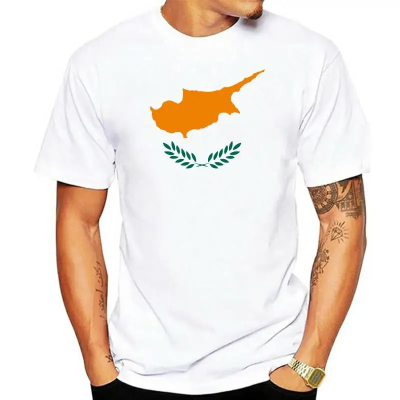 Cyprus Football Ringer T-Shirt, Personalise, Gift, Retro, Kypros, Soccer 2022 New Summer Casual O-Neck Solid Color T Shirts