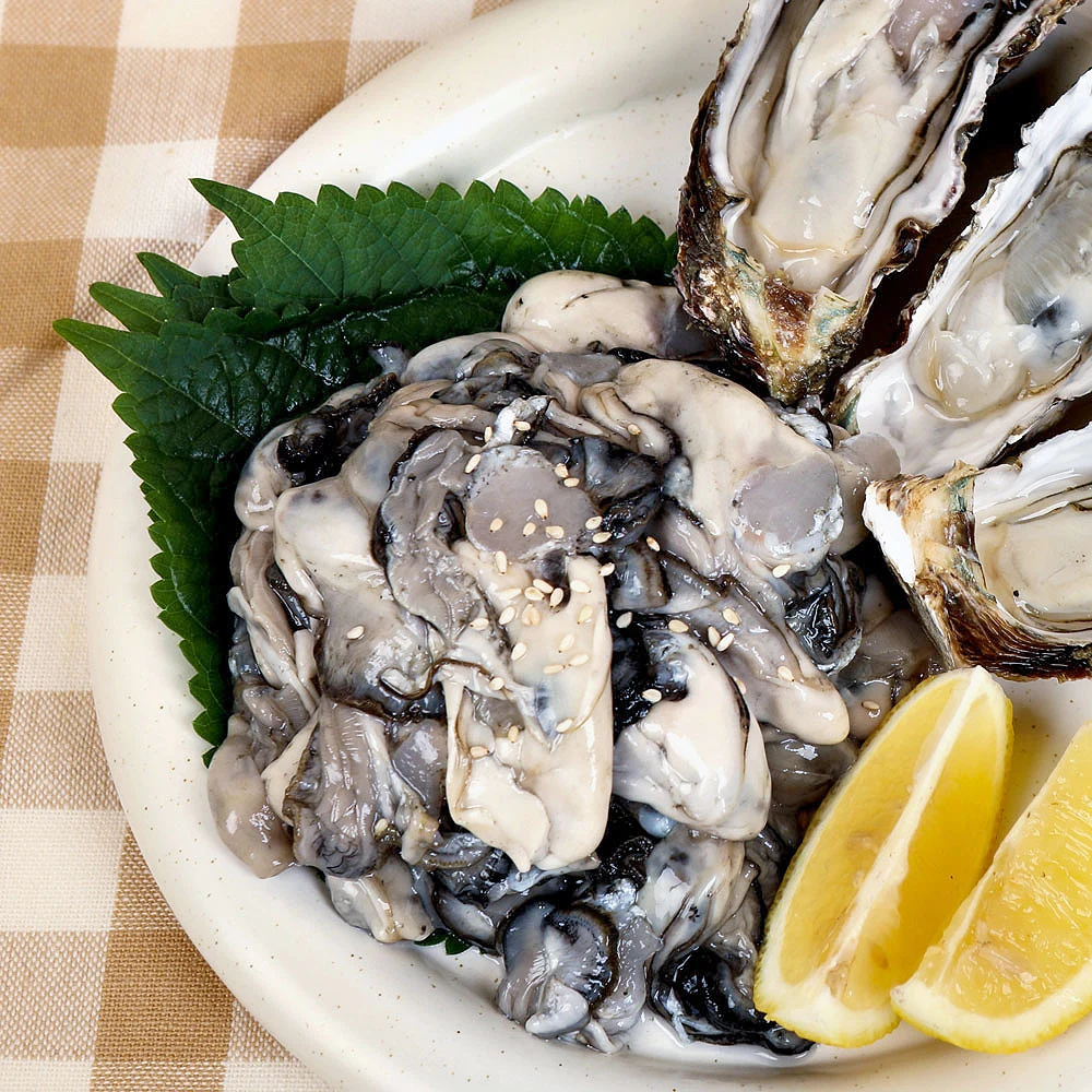 Ostras crudas 1kg