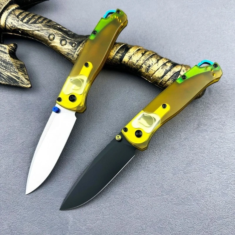 

New 535 Folding Knife S30V Blade PEI Handle Camping Survial Outdoor Hunting Tactical Ulitily Pocket Kitchen Knives EDC Multitool