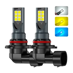 ASLENT 2Pcs H8 H11 LED Bulb H16 JP 9005 HB3 9006 HB4 Led Lamp Super Bright Car Fog Lights Day Driving Running Light 6000K White