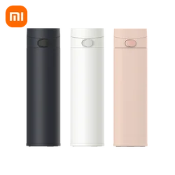 Xiaomi Mijia kubek termiczny wyskakująca wersja 2 ze stali nierdzewnej lekka 480ml butelka termosowa przenośny termos podróżna kubek termiczny MJTGB01PL