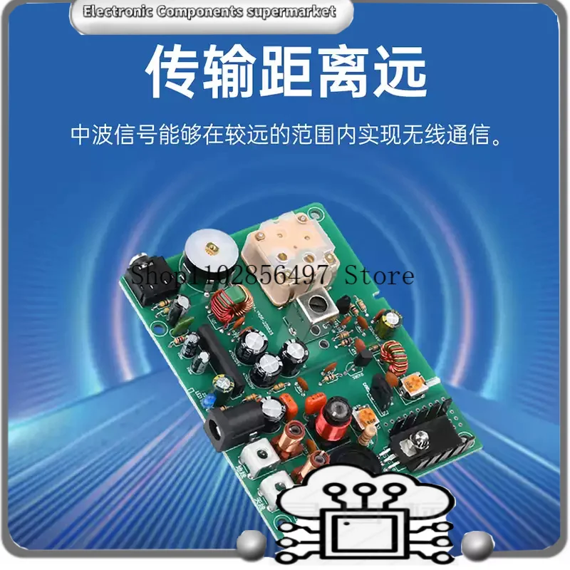 

530-1600KHz AM Transmitter Module MW Radio Experimental Type School Training DIY Electronic Kit