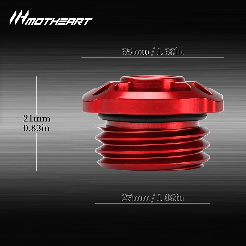 Engine Oil Filler Cap for Motorcycle for YZF-R3 2015-2025 M27 X 3mm Thread CNC 6061 Aluminum Lightweight Design YZF-R Accessorie
