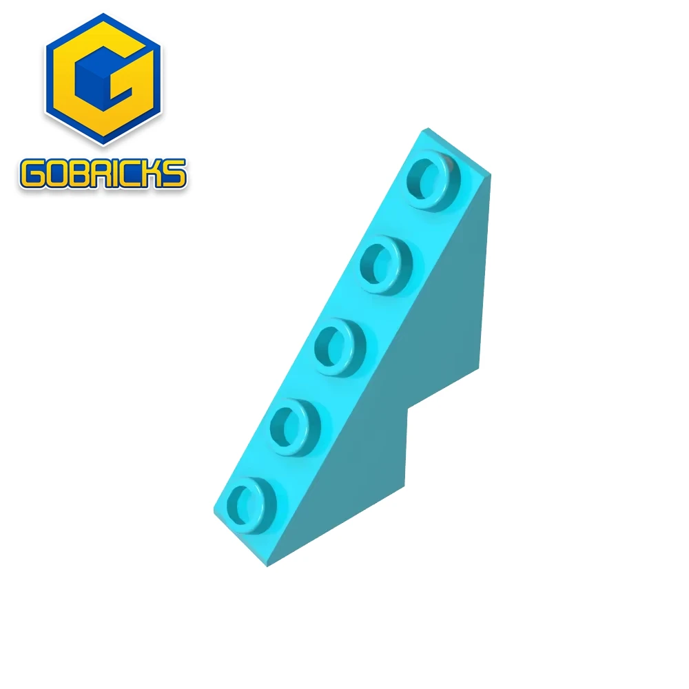 Building Blocks Gobricks GDS-2105 compatible with lego 6044 Slope 53° 3x1 x 3 1/3 with Studs on Slope  Assembles children's toys