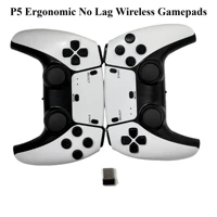 P5 2 uds 2,4 Ghz Gamepad inalámbrico-controlador de juego sin retardo, Joystick USB para PC, Android TV, Control para PC BOX, GAME BOX
