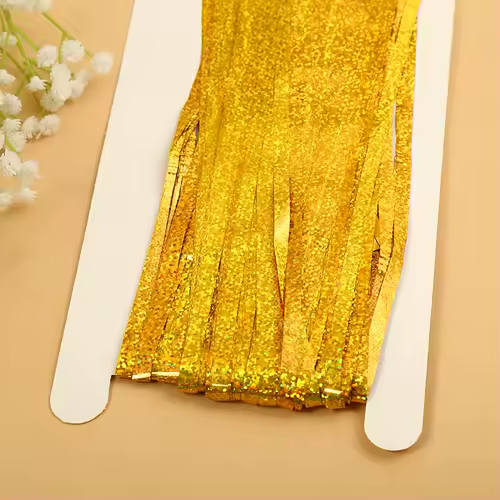 Cheap as a Party Metallic Tinsel Foil Fringe Curtains Backdrop for Birthday New Year Eve Party Photo Wedding Decor - Image 30
