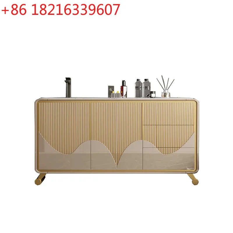 

Умывальник Простой современный входной входной ящик Интегрированный шкафчик