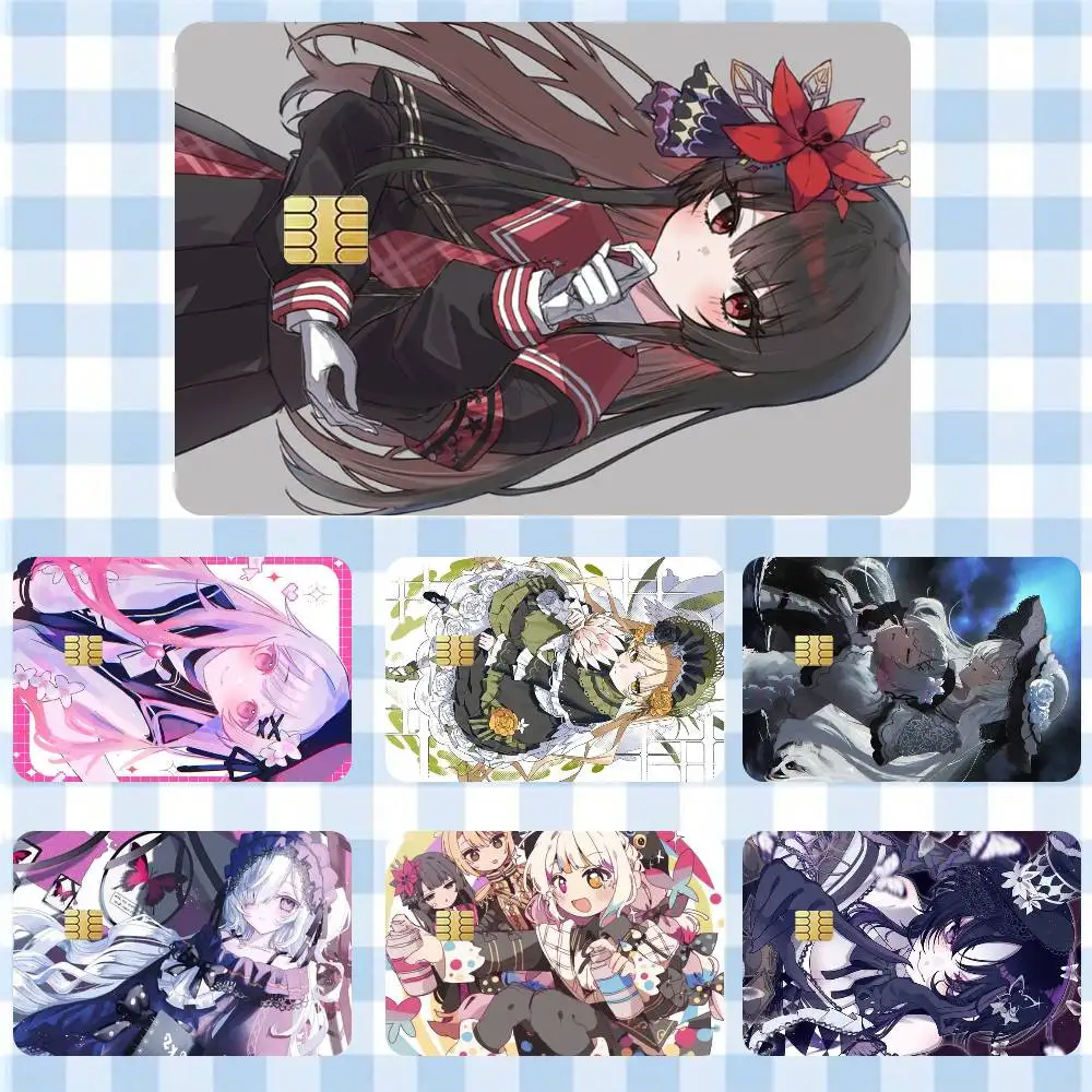 

Magical Girl Witch Trial Game Sticker Film Tape Skin for Credit Card Debit Card Waterproof Stickers Cartoon