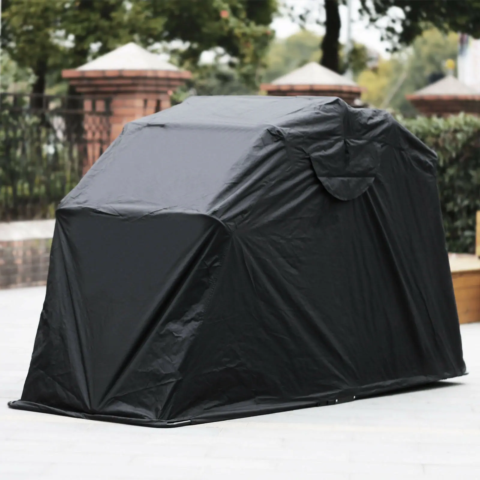 

Large Motorbike Bike Shelter Cover Outdoor Shed Garage Moped Motorcycle Storage