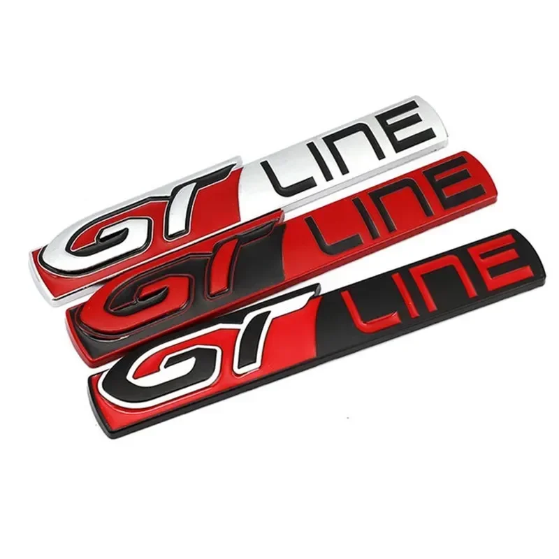 For Peugeot GT Line Logo 308 508 Rear Boot Tailgate Emblem Side Fender Badge Decals 3008 5008 Renault KIA Stickers Stinger view 2