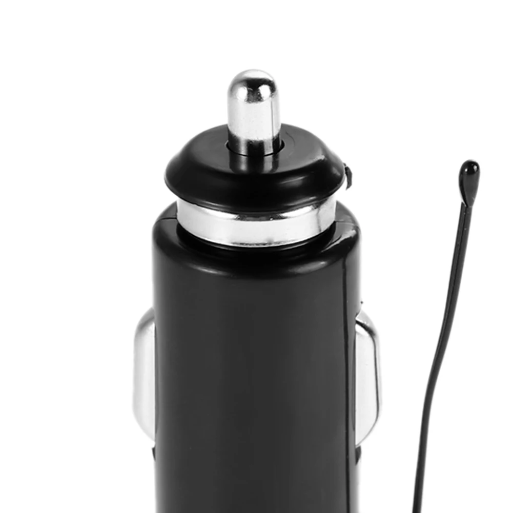 محول شاحن سيارة عالمي مزدوج USB ، 12 فولت ، 24 فولت ، فولتميتر رقمي ، ميزان حرارة ، 2 في 1 ، شاشة بطارية سيارة ، مقياس درجة حرارة فولت #5