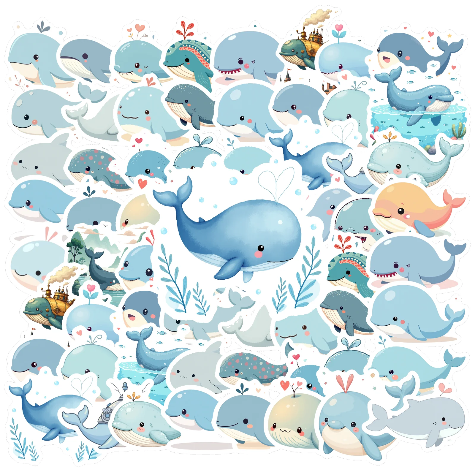 35pcs-150pcs Cute Stickers Colorful Stationery Stickers Stickers For DIY Phone Guitar Laptop Notebook Suitcase Cup