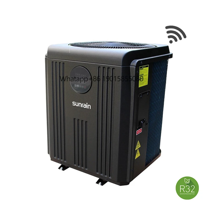 

Sunrain7kw10kw13kw17kw21kw30kw35kw Wifi Control R32 Refrigerant Full DC Inverter Swimming Pool Heat Pumps for Heating Cooling