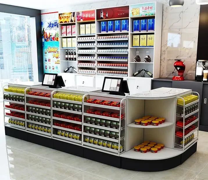 Supermarket, convenience store, cashier counter, tobacco and alcohol cabinet, mother and baby store, pharmacy, cosmetics,