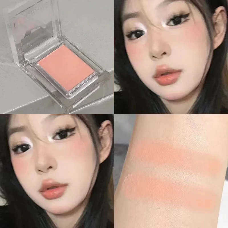 Monokrom Matte, palet Makeup Highlighter, resep bercahaya untuk wanita, produk kosmetik palet kontur Perona hidung 3D