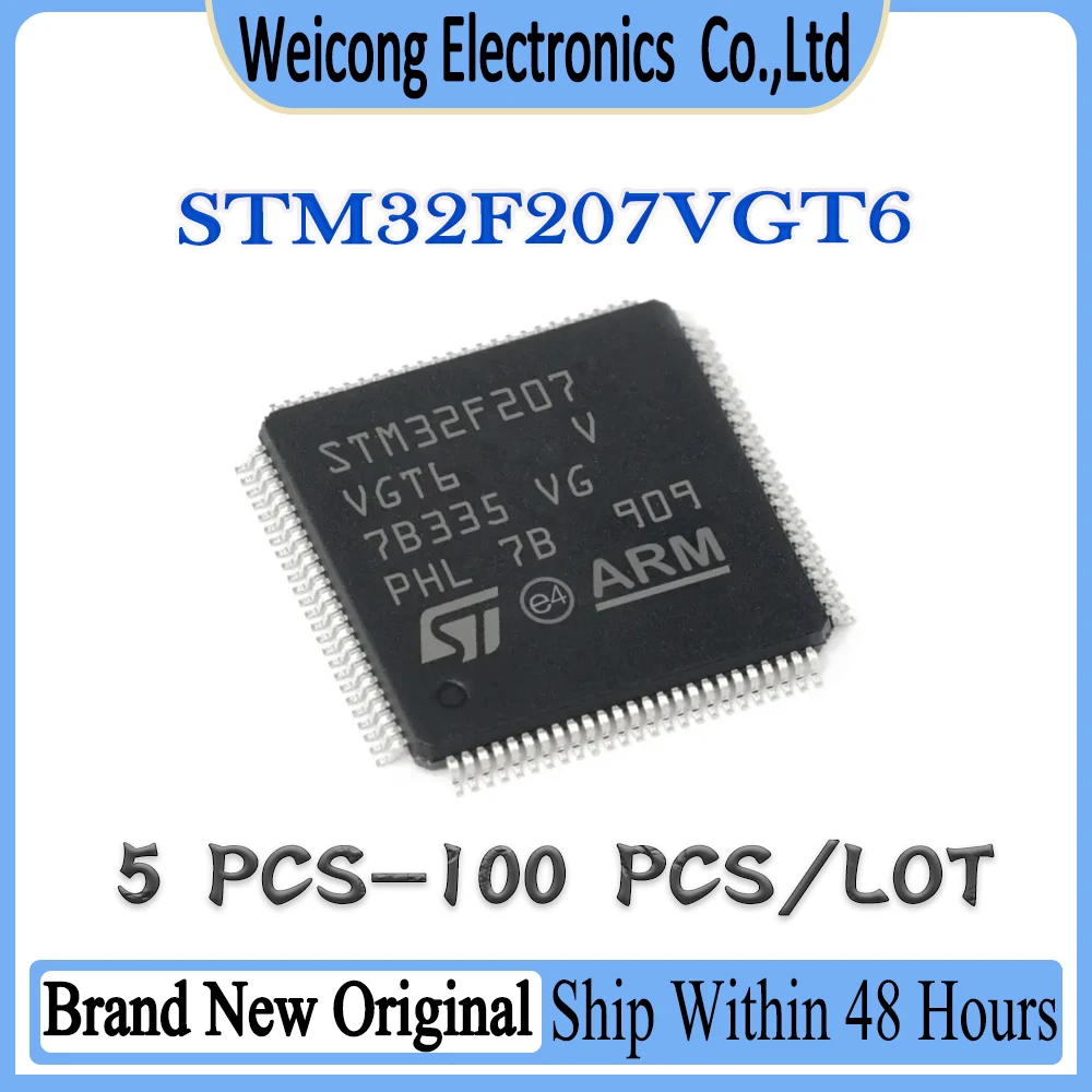 

STM32F207 STM32F207VGT6 STM32F207VGT STM32F207VG STM32F207V STM32F STM32 STM New Original IC MCU Chip LQFP-100