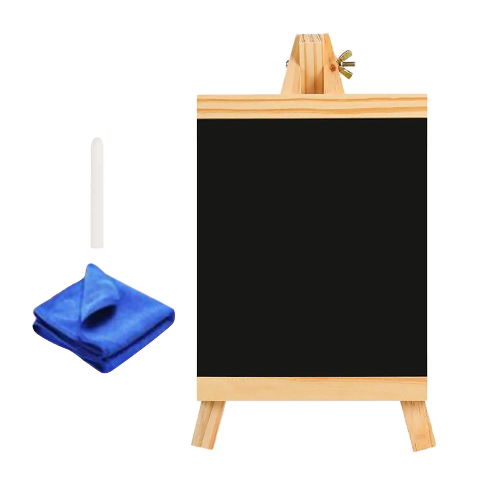 Small Chalk Board Sign with Stand Multipurpose Kitchen Menu Chalkboard Vertical