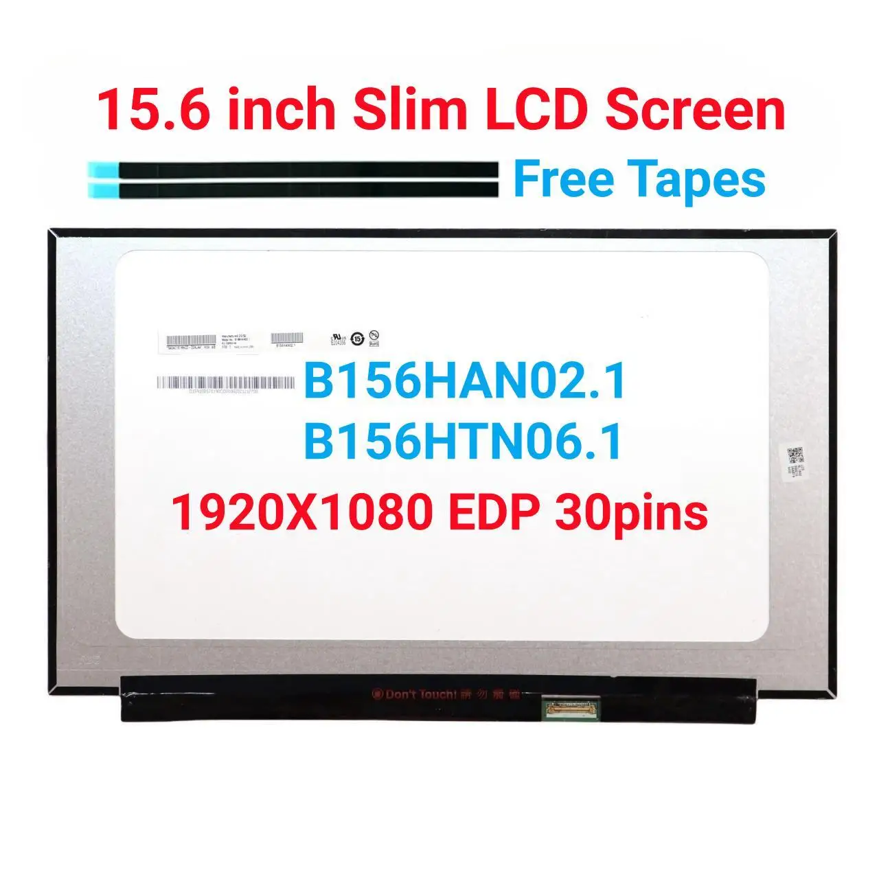 Imagem -01 - Tela Lcd Slim Matrix Laptop Fhd Matrix Slim Fhd 1920*1080 Acer Aspire A31554 A315-54k A315-55 A315-55g A315-56 A315-5637dv tela lcd slim matrix laptop fhd matrix slim fhd 19201080 acer aspire a31554 a315 54k a315 55 a315 55g a315 56 a315 5637dv 01