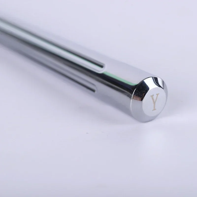 Yaqi Męski Globe Trotter Chromowany Mosiężny Uchwyt do Maszynki do Golenia Bezpieczeństwa Przenośny Wymienny Uchwyt do Maszynki Nowy Modny Prosty Uchwyt