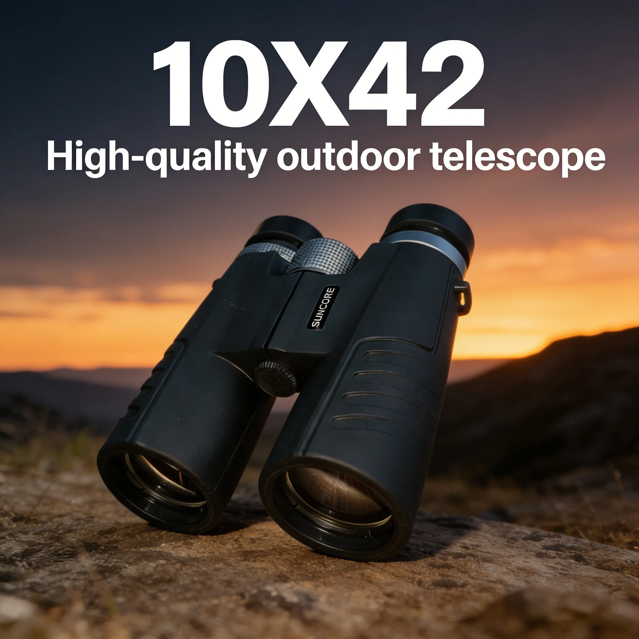 

Бинокль SUNCORE для взрослых: Бинокли для наблюдения подходят для легкого альпинизма и многоцелевого использования на природе.
