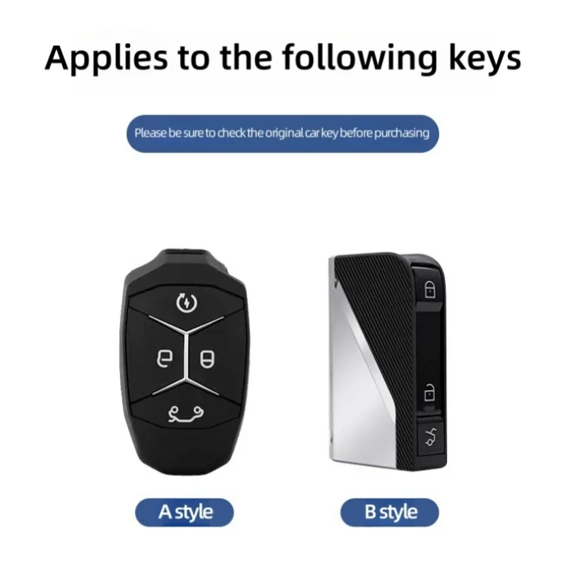 Zinc Alloy Car Smart Remote Key Fob Case Cover For LYNK&CO 01 02 03 05 06 09 Protector Shell Bag Keyless Keychain Accessories