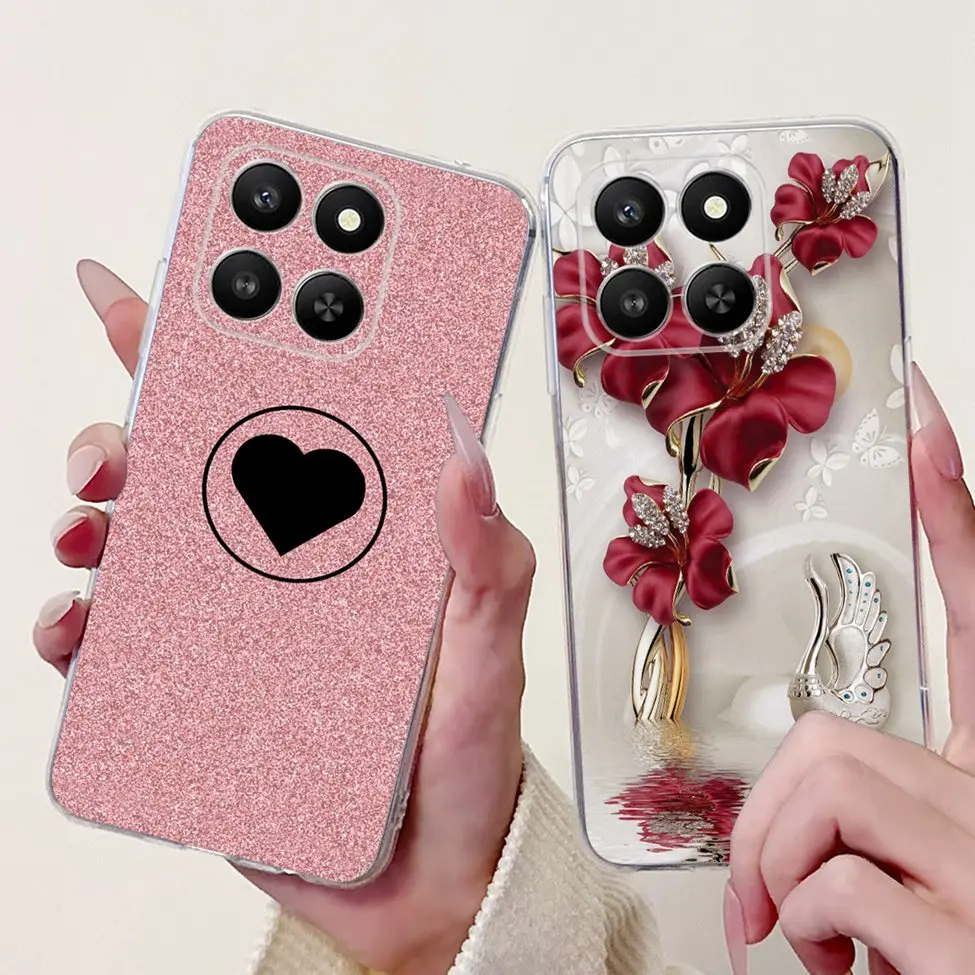 5G Voor Honor 400 Smart Case LGN-NX1 Leuke Cartoon Luxe Cool Geschilderd Mode Vlinder Telefoon Case Voor Honor 400 Smart back Cover