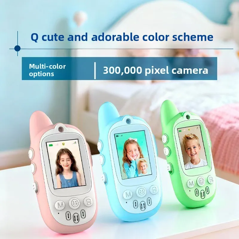 new-fifth-generation-children's-video-walkie-talkie-high-definition-visual-wireless-toy-gift-box