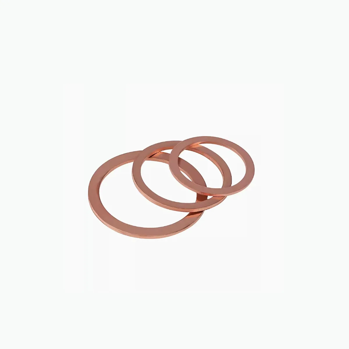 

Purple copper flat Circular gasket, ultra-thin adjustment washer, thickness 0.1, 0.2, 0.3, 0.5, 0.8, 1mm