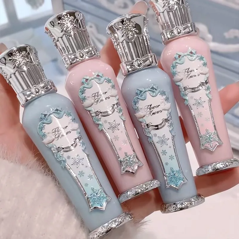 Flower Knows Snow Ballet Brightening Concealer Creamy Water-Drop Texture,Buildable Coverage for Dark Circles Hydrating Makeup