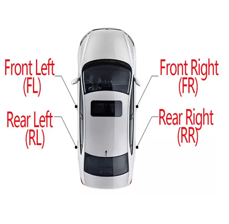 Power Window Lift Motor 2PIN OE#82450‑C7000 82460‑C7000 For Hyundai i20 GB i20 Active IX20 2015‑2020 4‑Door Replacement Motor