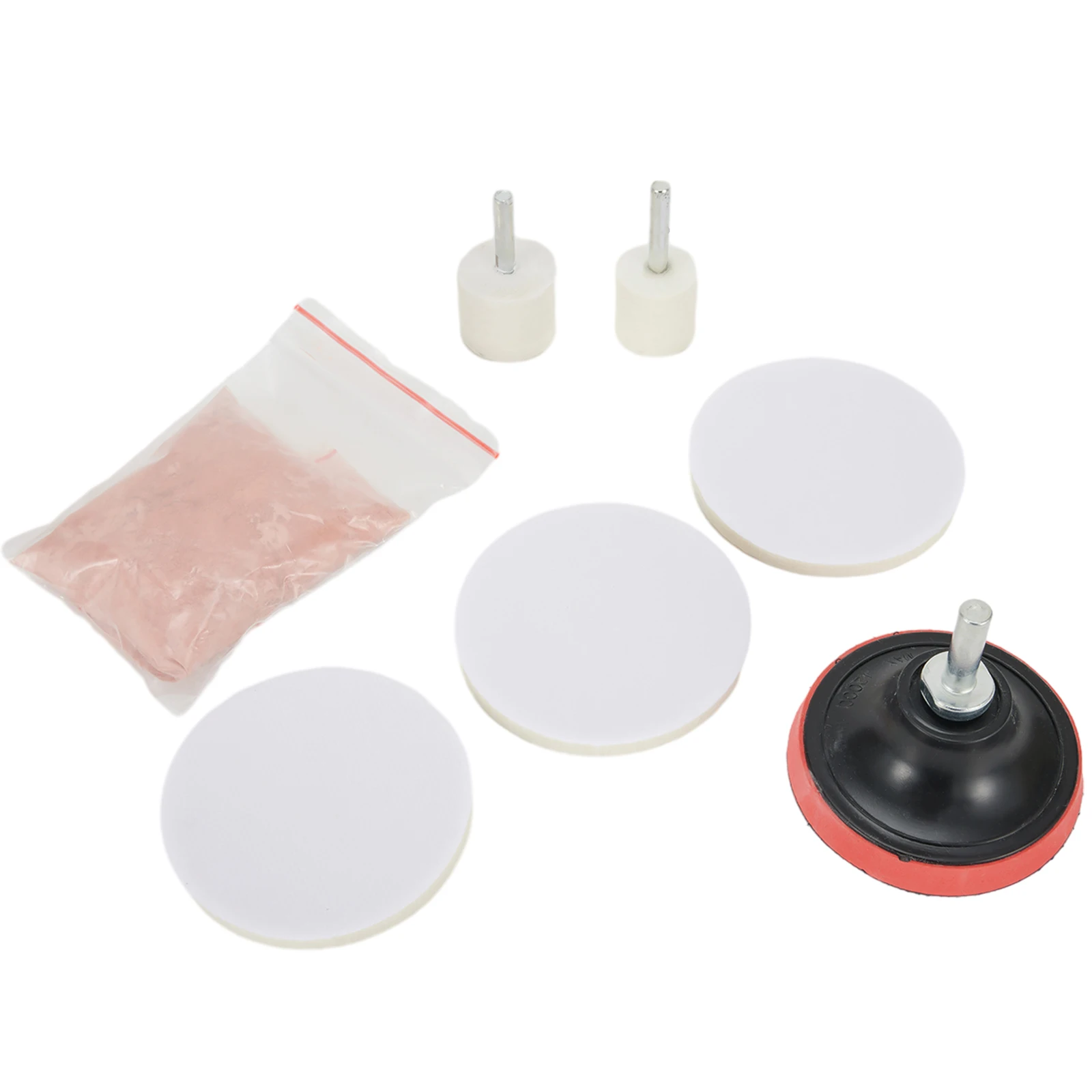 Glass Polishing Kit Effective Cerium Oxide Glass Polishing Kit for Repairing Scratches on Windshields and Glass Tables